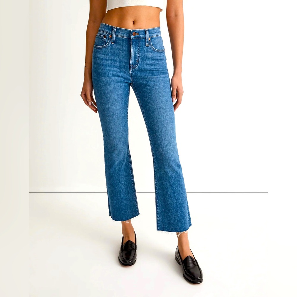 Madewell Kick Out Crop Jeans